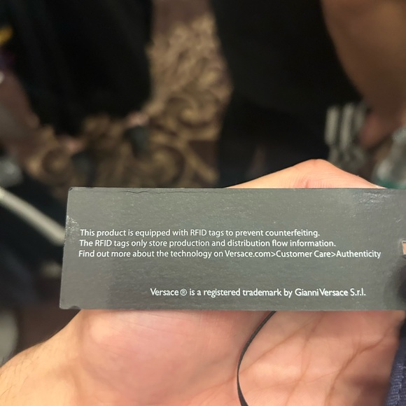 Versace Navy and Gold Embroidered Hat - Picture 8 of 8